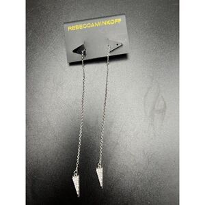 Rebecca Minkoff Crystal Pendulum Earrings